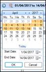 A screenshot of a calendarDescription automatically generated
